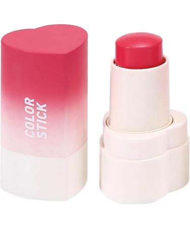 Yhsioaklo Cream Blush Stick 3 pieces heartshaped blush for cheeks Skinfriendly makeup blush stick Long Lasting Cosmetic Supplies for Travel Business Trip Outdoor School Makeup Bl sh Stick - Buy Online on GoSupps.com