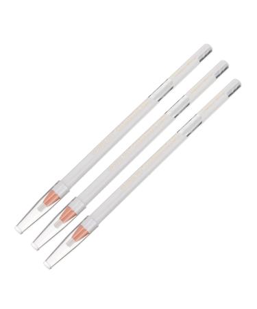 3 pi ces Crayon Sourcils Blanc Imperm able Stylo Eyeliner Eau Lying Silkworm Pen Maquillage Yeux et Fading Pour Surligner et D finir Regard