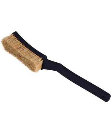 Bouldering Brush with Thick Boar's Hair Bristles | Rock Climbing Holds Cleaner | Indoor/Outdoor Climbing Chalk Brush - Black & Purple - Buy Online on GoSupps.com