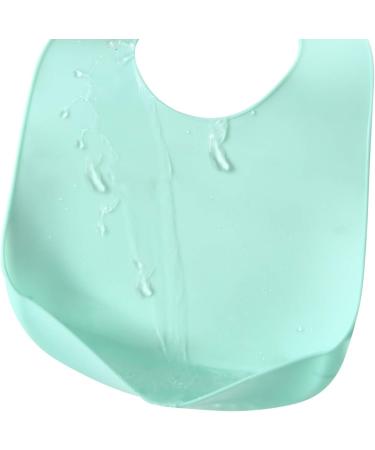 PandaEar Silicone Baby Bibs Set - Blue/Purple/Grey (3 Pack) | Ultra Thin & Lightweight | for Babies & Toddlers 10-72 months - Buy Online on GoSupps.com