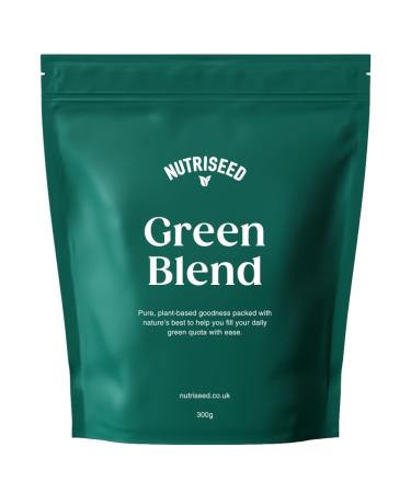 Nutriseed Green Blend | Powerful Green Superfoods and Adaptogens | Vegan & Gluten Free | All Natural & Unflavoured | UK Made | Nutriseed (30 Servings)