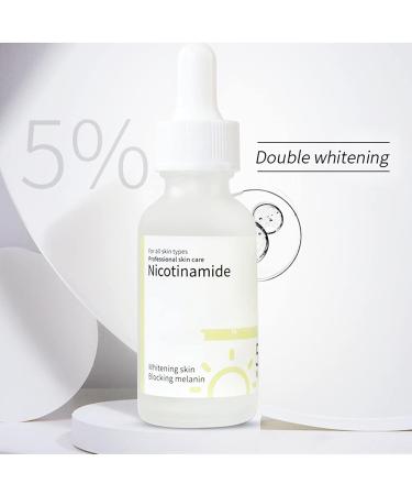 EHIOG niacinamide serum the ordinary Facial Serum Pore Reducer for Shrinking Enlarged Pores Hydrating Skin and Balancing Sebum Production for Women and Men (30ml) - Buy Online on GoSupps.com