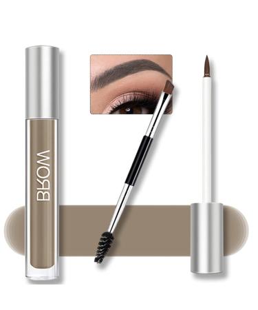 Waterproof Eyebrow Gel for Long Lasting, Highly Tinted Liquid Eye Brow Makeup, Sweatproof, Natural (Blonde)