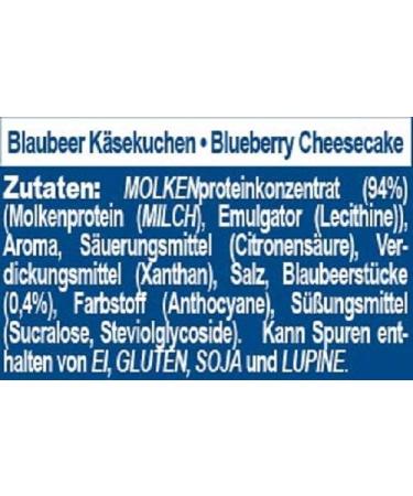 Ironmaxx 100% Whey Protein Powder - Blueberry Cheesecake 500g | Water-Soluble Flavored Protein for Optimal Nutrition - Buy Online on GoSupps.com