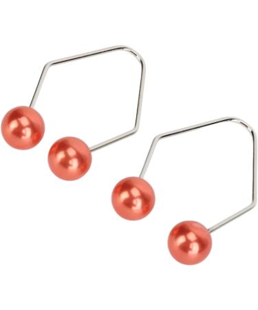 Dimple Maker for Cheek 2 Pair Portable Facial Dimple Trainer for Cheeks Develop Face Cheeks Easy to Wear Comfort Improve Smile Dimple Maker Balls Tool Women Girls (Red) - Buy Online on GoSupps.com