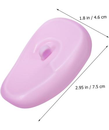minkissy 4 Pairs tools Hair Dyeing Ear Covers Silicone Hair Coloring Ear Covers Hair Dyeing Earmuffs Ear Covers For Swimming Silicone Ear Covers ear protection Silica gel baking oil - Buy Online on GoSupps.com