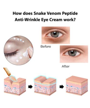 HABOHUSE Lumilight & CHAFFEELIFE Snake Venom Peptide Anti-Wrinkle Eye Cream Set - 9PCS - Buy Online on GoSupps.com