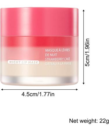 Lip Balm Moisturizing 22g Repair Balm Light Lip Balm Mask for Parties Spa Travel Workplace Home Overnight Daily Routine Cracked and Lips - Buy Online on GoSupps.com