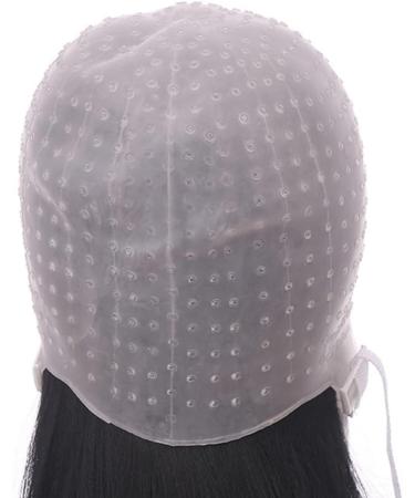 LALAFINA 2 Sets Silicone Highlighter Cap Bear Ears Clips Hats Hair Coloring Hat Hair Dye Tools Hair Coloring Kit Diy Highlight Hat Caps Clamshell Head Cap Silica Gel Frosted White - Buy Online on GoSupps.com