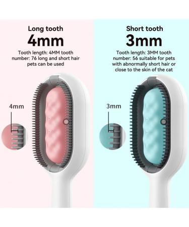 Urijk Animal Hair Removal Comb with Water Tank - Portable Multifunctional Pet Brush for Cats & Dogs | Ideal for Grooming Massage & Hair Removal - Buy Online on GoSupps.com