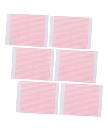 minkissy 6 Sheets Double Eyelid Beauty Stickers Double Eyelid Glue Eyelid Lifter Strips Adhesive Stickers Double Eyelid Sticker Sticker Medical Adhesive Film Girl Woman Makeup Tools