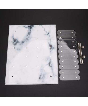 Nail Art Showing Holder Acrylic False Nail Display Stand Plate Detachable Color Card Display Board(01) As Pictures Shown - Buy Online on GoSupps.com