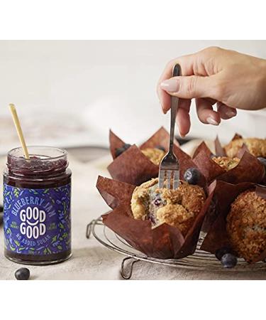 Good Good Sweet Blueberry Jam 12oz - Keto, Vegan, No Added Sugar & Gluten-Free - Buy Online on GoSupps.com