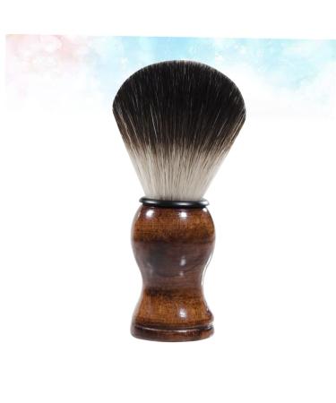 Minkissy Soft Beard Shaving Brush | Bamboo Men's Beard Tool 11x3.2CM | Perfect for Grooming & Styling - Buy Online on GoSupps.com