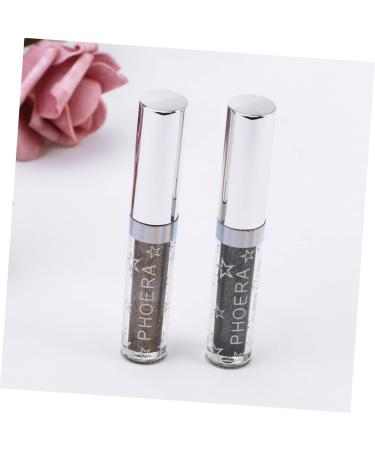 Angoily Women Makeup Glitter Eyeshadow Glow Eye Powder Liquid Eyeshadow Eye Shadow Pearlescent - Buy Online on GoSupps.com