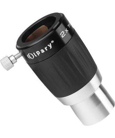 COLPARY 1.25 3-Element 2X TeleXtender Premium Barlow Lens - Apochromatic Barlow Lens for Excellent Image Quality - Buy Online on GoSupps.com