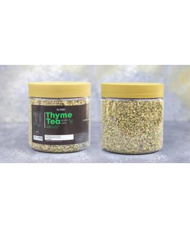 Ali Baba Thyme Tea (Kekik Cayi) | Aromatic Essence of Herbal Infusion | A Healthy Herbal Tea Selection with Relaxation and Calming Effect | 100g in a Jar - Buy Online on GoSupps.com