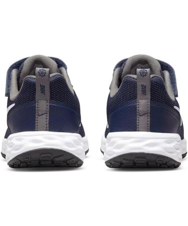 Nike Girls' Revolution 5 Fable Sneakers - Midnight Navy White Flat Pewter | International Shipping Available - Buy Online on GoSupps.com