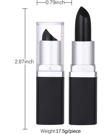  G n rique Black Lipstick Long-Lasting Matte Lipstick Colorful and Waterproof Lip Gloss for Women Ideal for Parties Masquerades Cosplay Retro Makeup (Pearly) - Buy Online on GoSupps.com