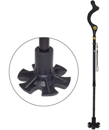 Crutches Carry-On Or Wheelchair Bag Aluminum Alloy Adjustable Self-Supporting Traction Technology Unisex Black for The Elderly Interesting - Buy Online on GoSupps.com