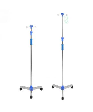 Portable Drip Stand for Intravenous Infusions - Durable Stainless Steel for Home & Beauty Salon Use | International Shipping Available - Buy Online on GoSupps.com