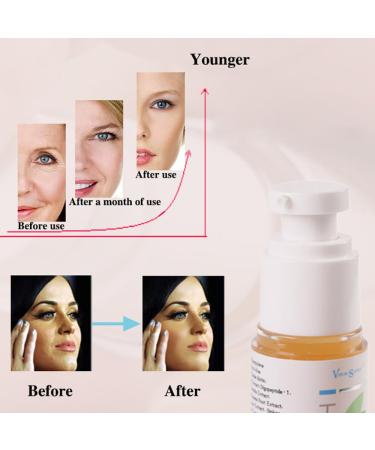 Buy HGH Youth Care Gel & Visualsource Anti-Aging Serum - Natural Aloe Oligopeptide for Youthful Skin Fine Lines & Wrinkles Removal - Buy Online on GoSupps.com