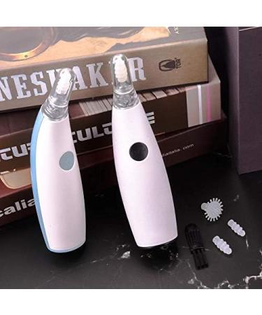 Bozzle Nozzle Ear Wax Cleaner Electric Tool | Painless & Cordless | 4 Silicone Nozzle Heads | Safe for Babies & Adults - Blue - Buy Online on GoSupps.com