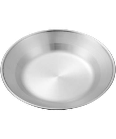 Stainless Steel Camping Mess Kit - 28 Pcs Dinnerware Set for 4 - Plates, Bowls, Cutlery, Gloves & Rag - Ideal for Hiking, Picnics - Black - Buy Online on GoSupps.com