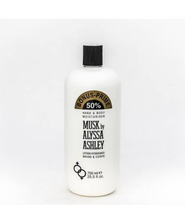 ALYSSA ASHLEY Musk Hand & Body Lotion 25.5 Oz - Hydrating Formula for Women - Buy Online on GoSupps.com