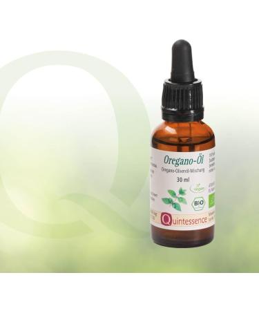Quintessence Organic Oregano Oil 30ml - High Dose 80% Carvacrol - Vegan Spice Oil for Gourmet Dishes - Buy Online on GoSupps.com