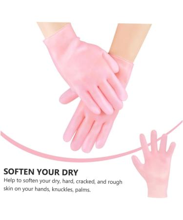 minkissy 1 Pair moisturizing moisturizing Gloves Dry Hands moisturizing Hand Gloves whitening Hand Soft exfoliating Hand Gloves Miss Repair Anti-Crack Water Proof Dry Rough Skin Glove 21x13cm - Buy Online on GoSupps.com
