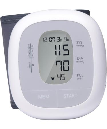 Buy Grundig Wrist Blood Pressure Monitor Accurate Blood Pressure & Heart Rate Monitor with LCD Screen & Cuff International Shipping Available - Buy Online on GoSupps.com