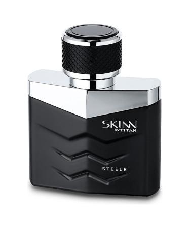 Titan Steele Long Lasting Edp For Men - 50 Ml | Perfume For Men | Eau De Parfum For Men | Men's Cologne | For Daily Use | Grooming Essentials Wood Spray - Buy Online on GoSupps.com