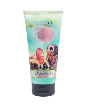 Barefoot Venus BODY Shower gel with Shea Butter 5.9 OZ (Pink Pepper)