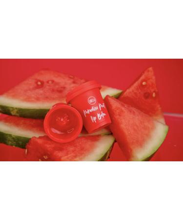 Lubrella Paradise Pout Watermelon-Inspired Lip Balm Red Moisturizing Formula