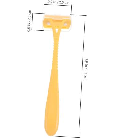 FRCOLOR 3Pcs Manual Hair Removal Blade Hair Clipper for Travel Manual Shaver for Body Mini Bikini Trimmer Disposable Razor Blades Face Epilator Shaper Travel Hair Abs - Buy Online on GoSupps.com