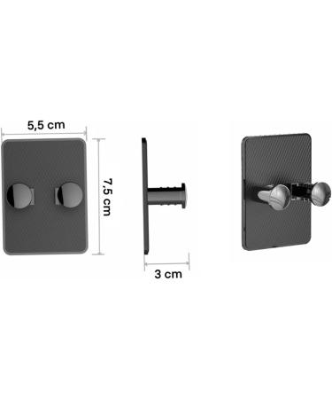 Self-Adhesive Razor Holder - Wall Bracket for Venus Gillette Razor Blades - Set of 2 for Women s Bathroom Organization - Buy Online on GoSupps.com