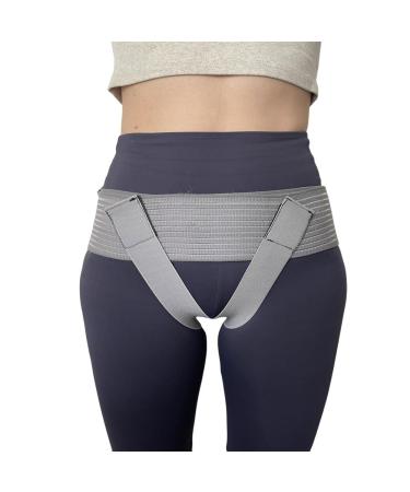 V-Shaped Pelvic Support Belt for Postpartum Care | Abdominal Belt for Bladder & Uterine Prolapse | Grey - Buy Online on GoSupps.com