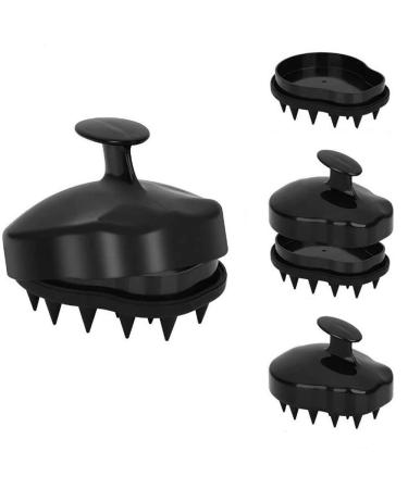 Long Handle Shower Back Scrubber with Bristle, Loofah, and Scalp Massager - Gray - Buy Online on GoSupps.com