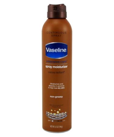 Vaseline Spray Lotion Cocoa Radiant 6.5 oz (Pack of 3) | Moisturizing Fast-Absorbing International Shipping - Buy Online on GoSupps.com