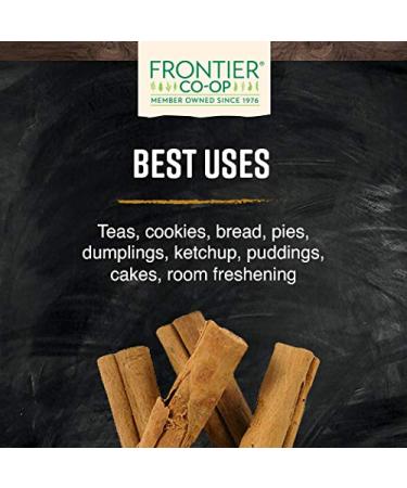 Frontier Co-op Organic Cinnamon Sticks 2 3/4 - 1lb (Pack of 1) | Premium Quality 100% Natural Ceylon Cinnamon Sticks - Buy Online on GoSupps.com