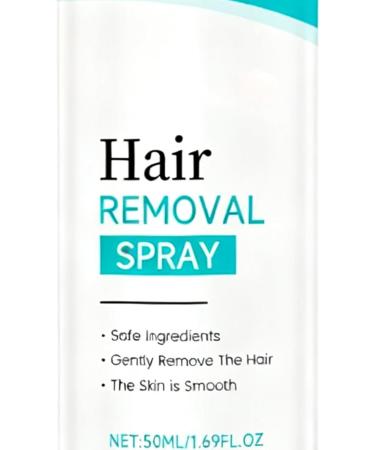 Hair Removal Spray | 50ml Portable Fast Solution for Smooth Skin | Hair Removal Spray for Bikini Area Underarms Face Legs Lips Arms Pubic Area - Buy Online on GoSupps.com