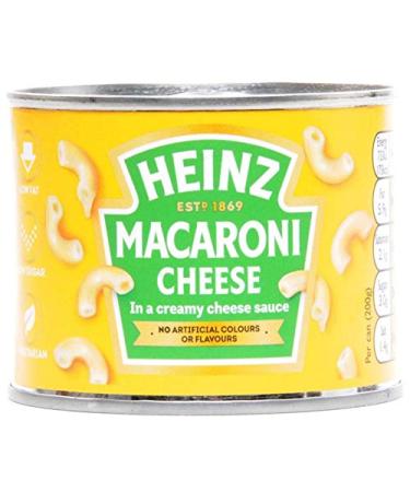 Heinz Pasta Tins Macaroni Cheese 3 x 200g