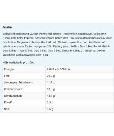 Buy 3 x Candy Pop Popcorn - Canadian Chocolate Popcorn 149g (Oreo Snickers Twix) + Heartforcards Shipping Protection - International Shipping Available - Buy Online on GoSupps.com