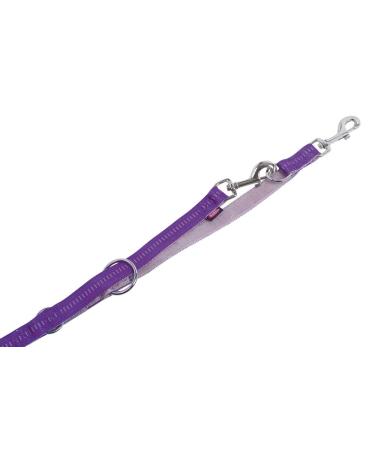 Nobby Leash Soft Grip purple L: 200 cm W: 10 mm 1 piece purple-light grey width 10 mm
