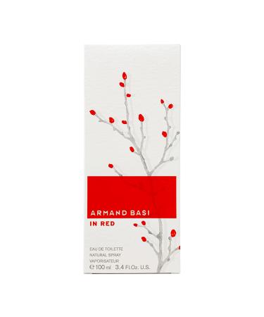 Armand Basi in Red by Armand Basi Eau De Toilette Spray 3.4 oz