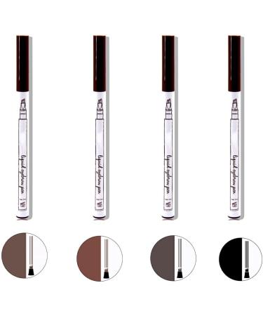 SUIOPPYUW 1ML Eyebrow Pencils Waterproof MultiColor Eye Brow Makeup Cosmetics Presents Supplies for Professionals Beginners Chestnut - Buy Online on GoSupps.com