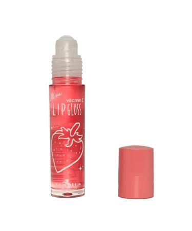 DEALPLUSDEAL Italia Deluxe Fruity Lip Gloss 8 Pcs Set - Long Lasting Color, Moisturizing Rollerball Lip Makeup with Vitamin E - Buy Online on GoSupps.com