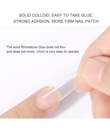Nail Art Rhinestone Glue Super Sticky Manicure Polish Solid Adhesive Nail Art Tools Rhinestone Glue - Buy Online on GoSupps.com