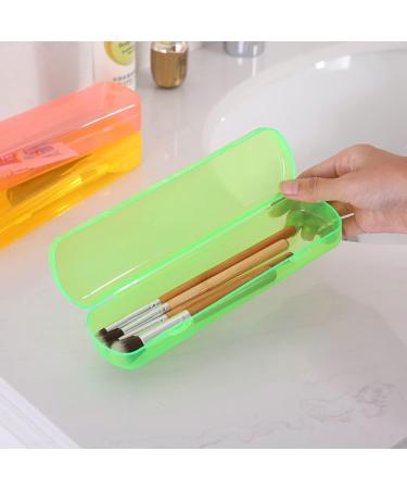 Buy 10 Pcs Portable Toothbrush & Toothpaste Holder Case Travel Storage Durable PP Bracket Perfect for International Shipping - Buy Online on GoSupps.com